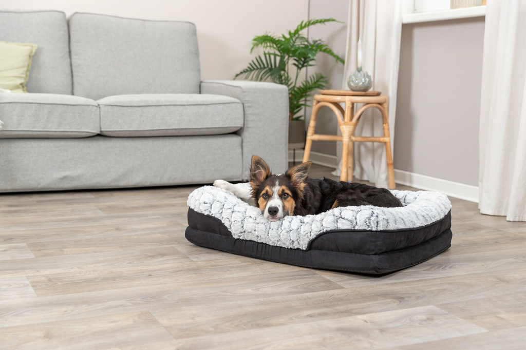 Trixie Vital Hondenmand Lino Hoekig Zwart / Grijs