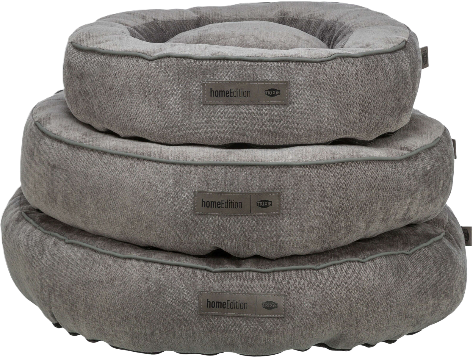 Trixie Vital Hondenmand Lennox Rond Grijs