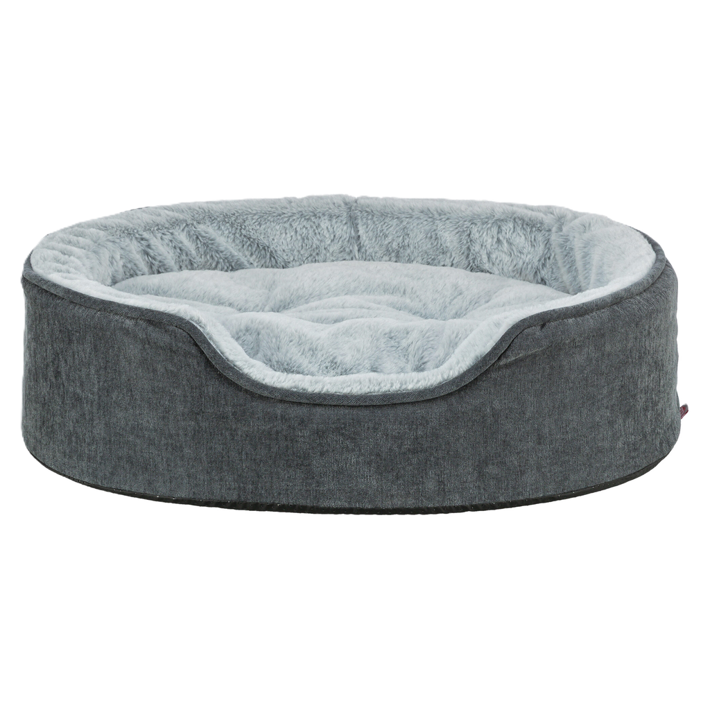 Trixie Vital Hondenmand Lino Soft Ovaal Grijs / Lichtgrijs
