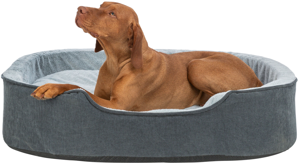 Trixie Vital Hondenmand Lino Soft Ovaal Grijs / Lichtgrijs