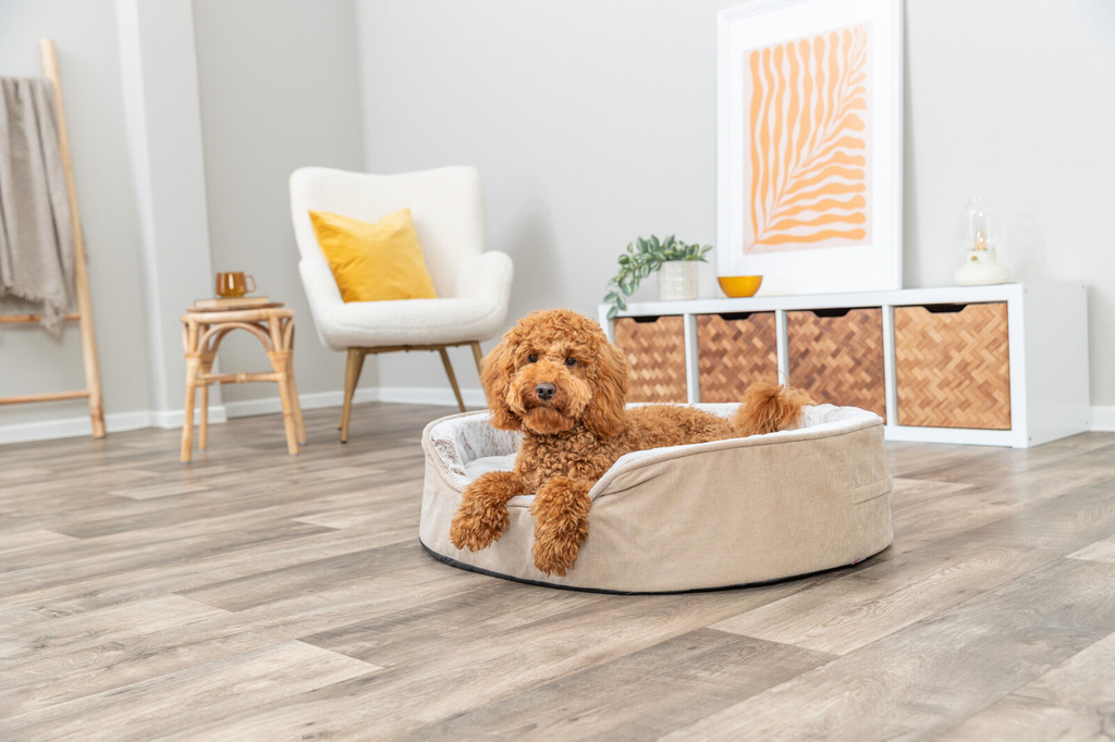 Trixie Vital Hondenmand Lino Soft Ovaal Beige / Creme