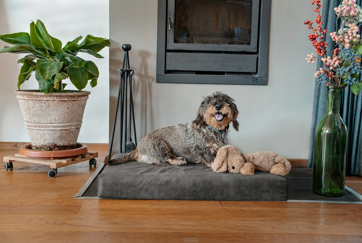 Let's Sleep Mellow Mattress Orthopedisch Kussen Antraciet