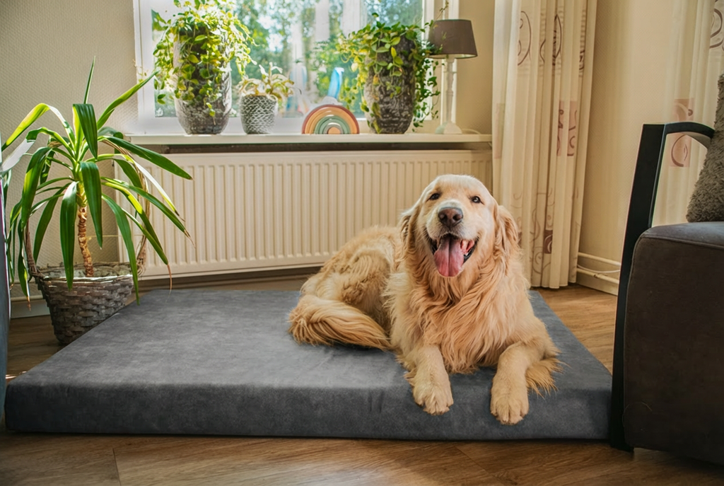 Let's Sleep Mellow Mattress Orthopedisch Kussen Antraciet