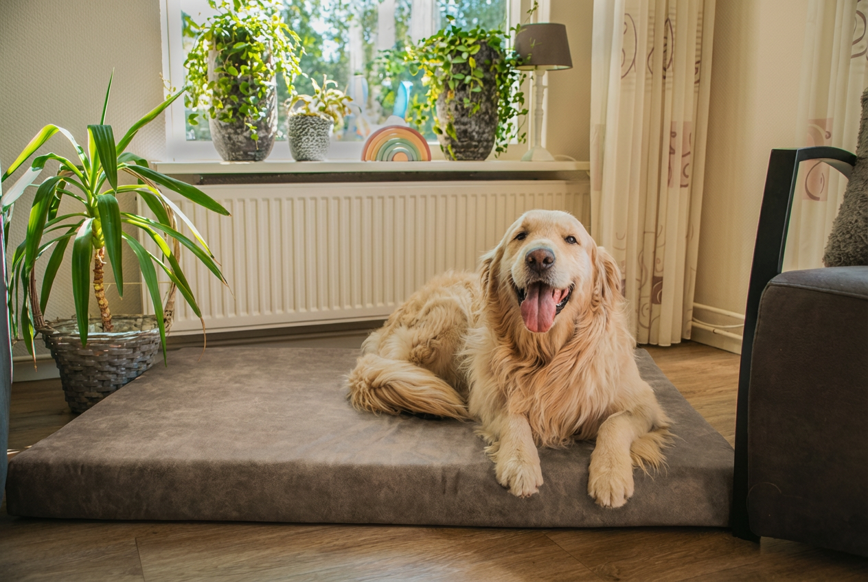 Let's Sleep Mellow Mattress Orthopedisch Kussen Taupe