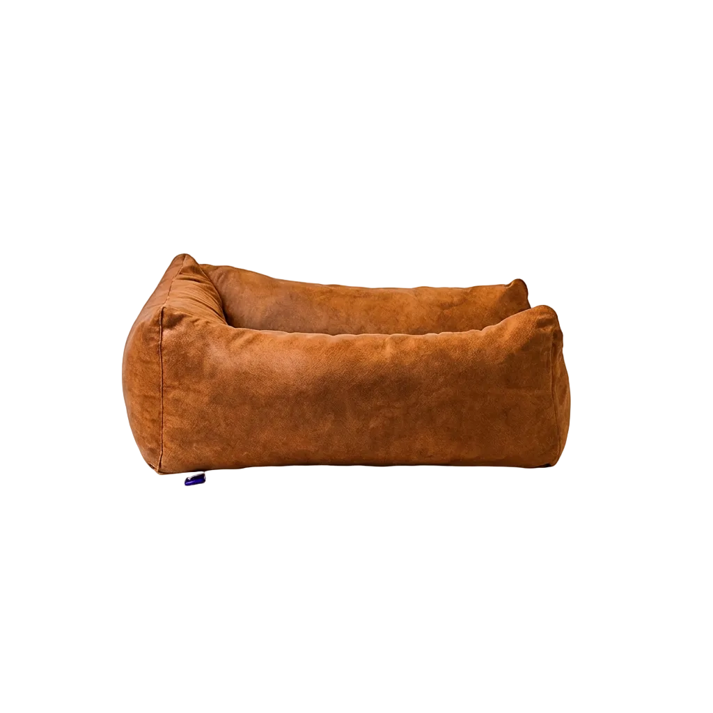 Let's Sleep Sweet Dreams Hondenmand Cognac